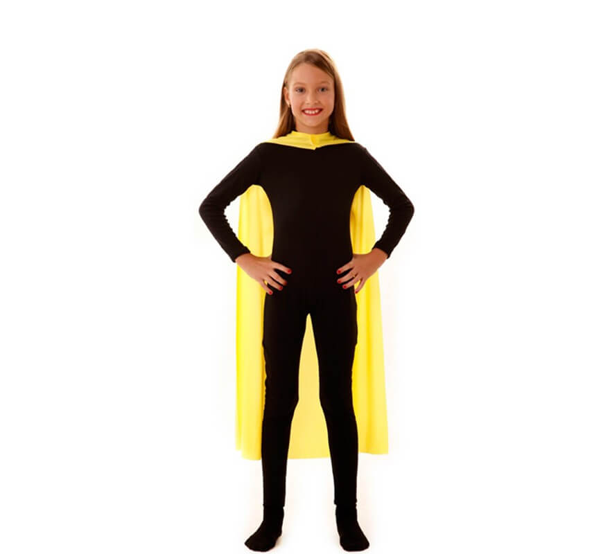 Translation missing: es.Capa Superhéroe Infantil Amarilla de 90 cm