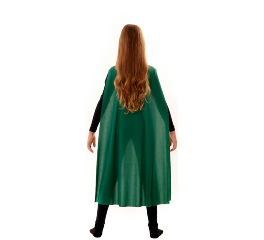 Translation missing: es.Capa Superhéroe Infantil Verde de 90 cm