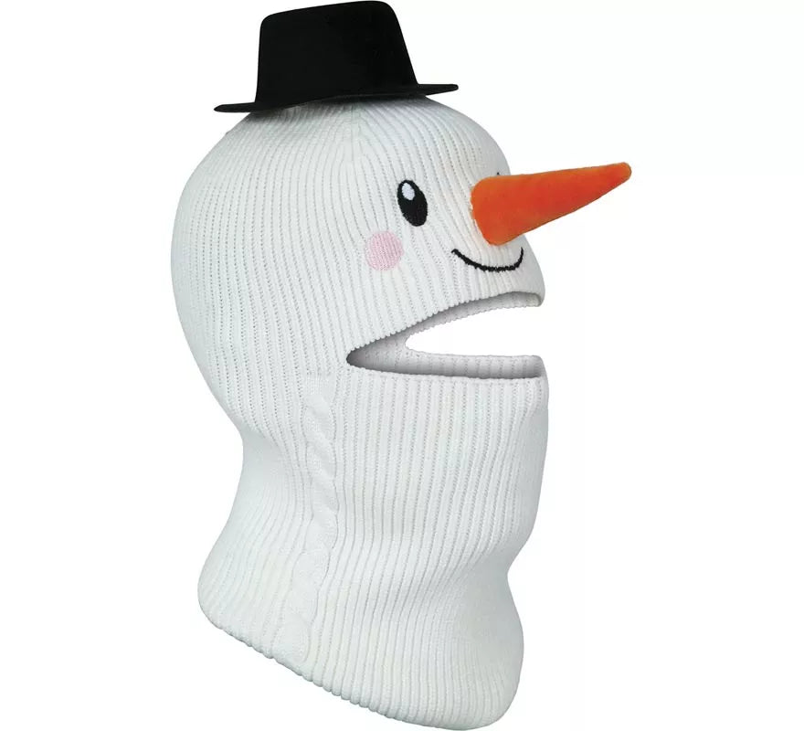 Capucha Muñeco de Nieve infantil