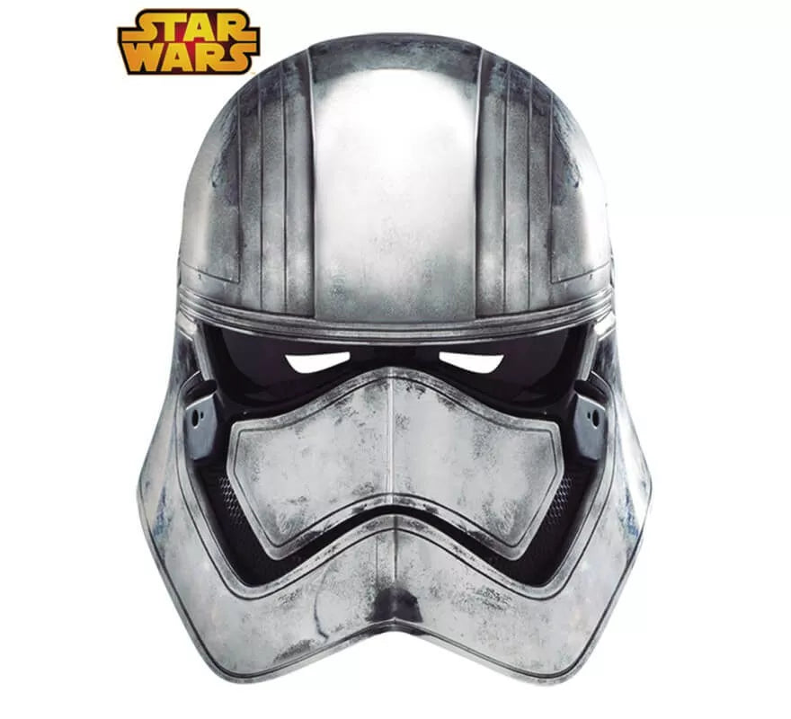 Translation missing: es.Careta de cartón de Capitán Phasma Ep7 de Star Wars