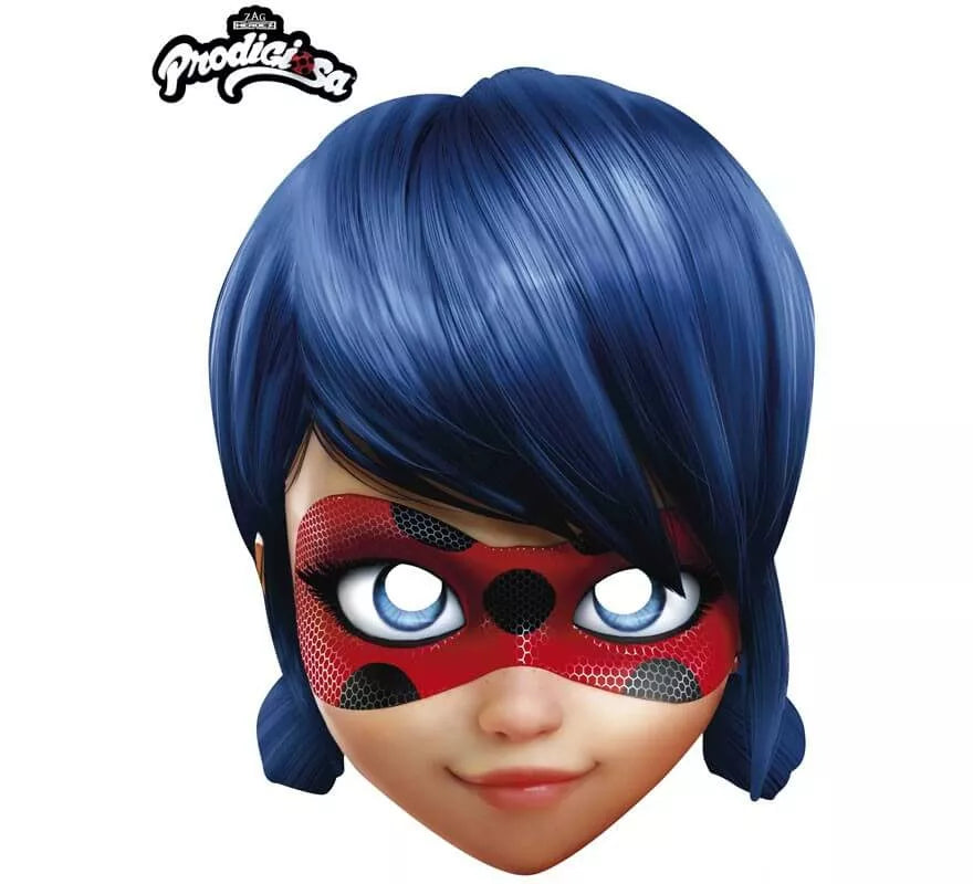 Translation missing: es.Careta de Miraculous Ladybug para niña