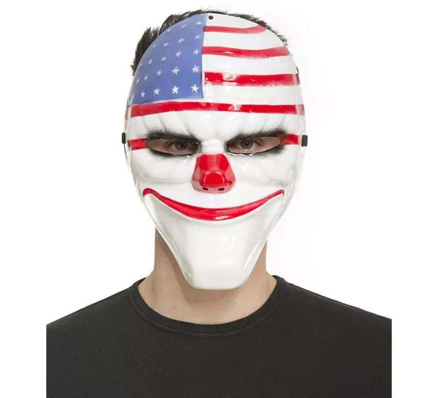 Translation missing: es.Careta de Payaso con Bandera USA