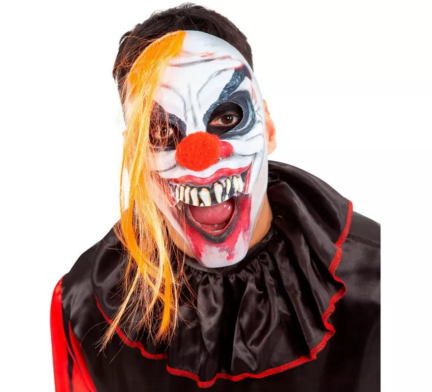 Translation missing: es.Careta de Payaso del Terror con Pelo Naranja