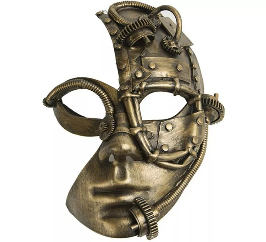 Translation missing: es.Careta de Steampunk Media Cara