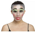 Careta Transparente Mujer Labios Pintados