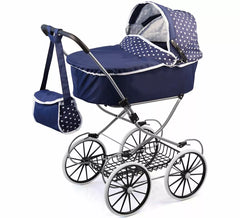 Carro de Muñecas Classic Deluxe con Bolso de 89x70x42 cm
