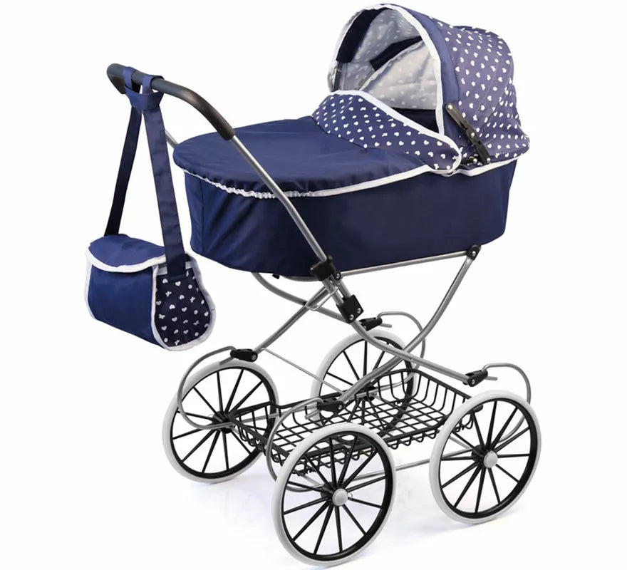 Translation missing: es.Carro de Muñecas Classic Deluxe con Bolso de 89x70x42 cm
