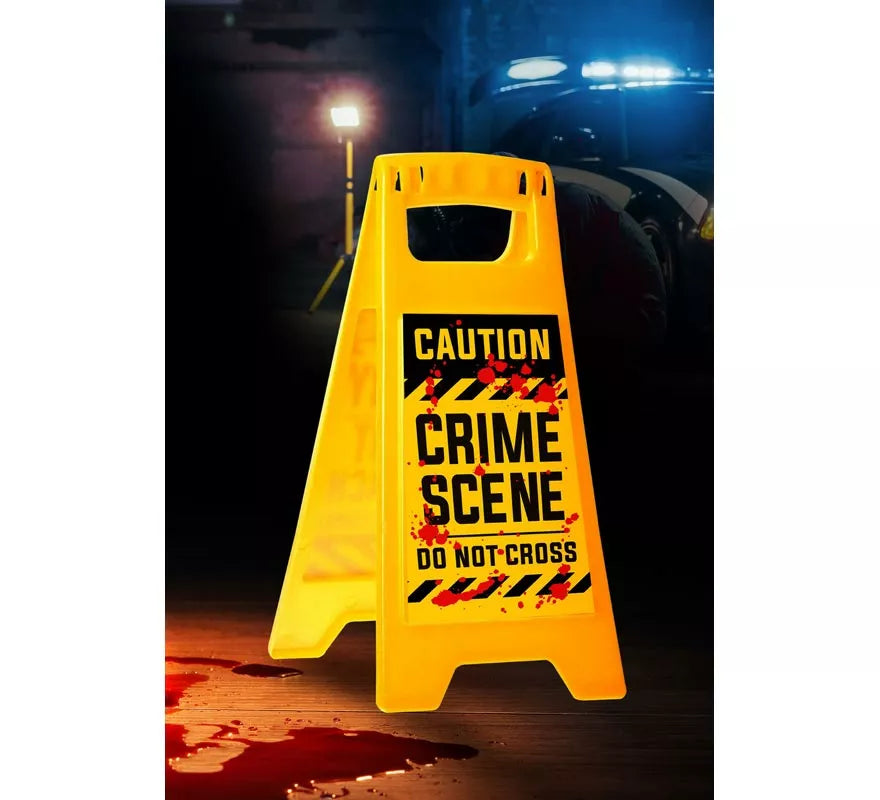 Translation missing: es.Cartel ''Caution Crime Scene'' de 31x3,5x53 cm