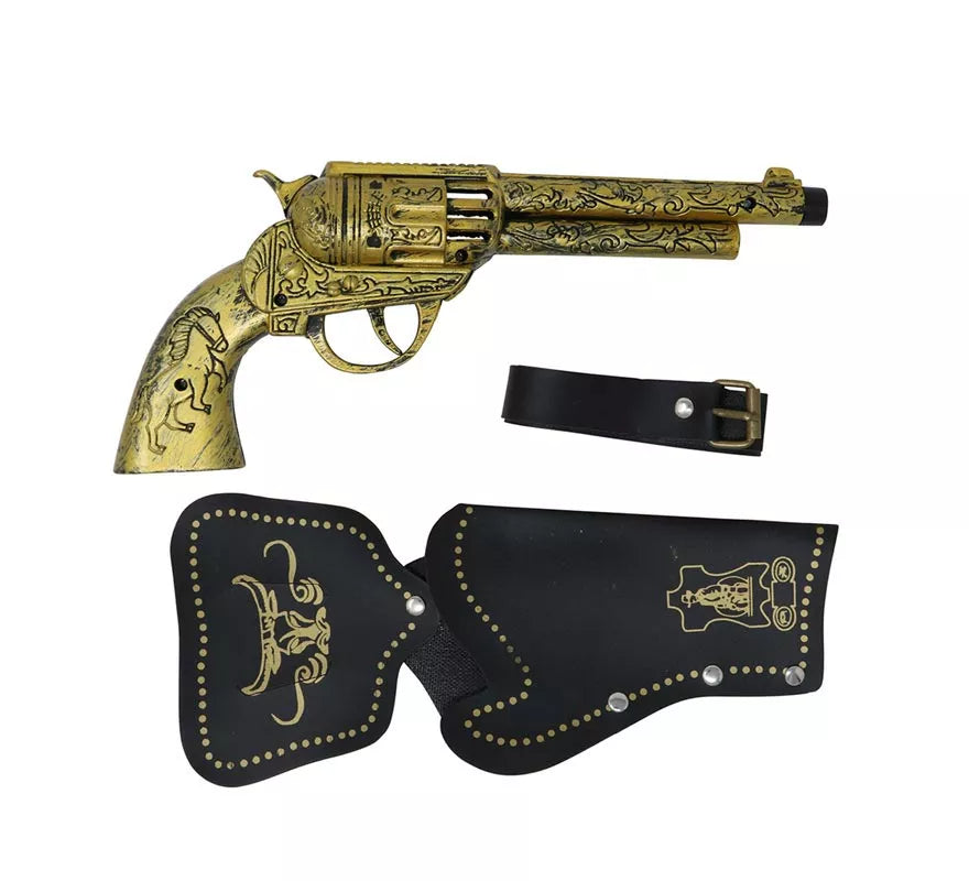 Translation missing: es.Cartuchera con pistola de 29 cm de Vaquero