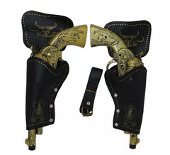 Cartuchera doble con pistolas de 29 cm