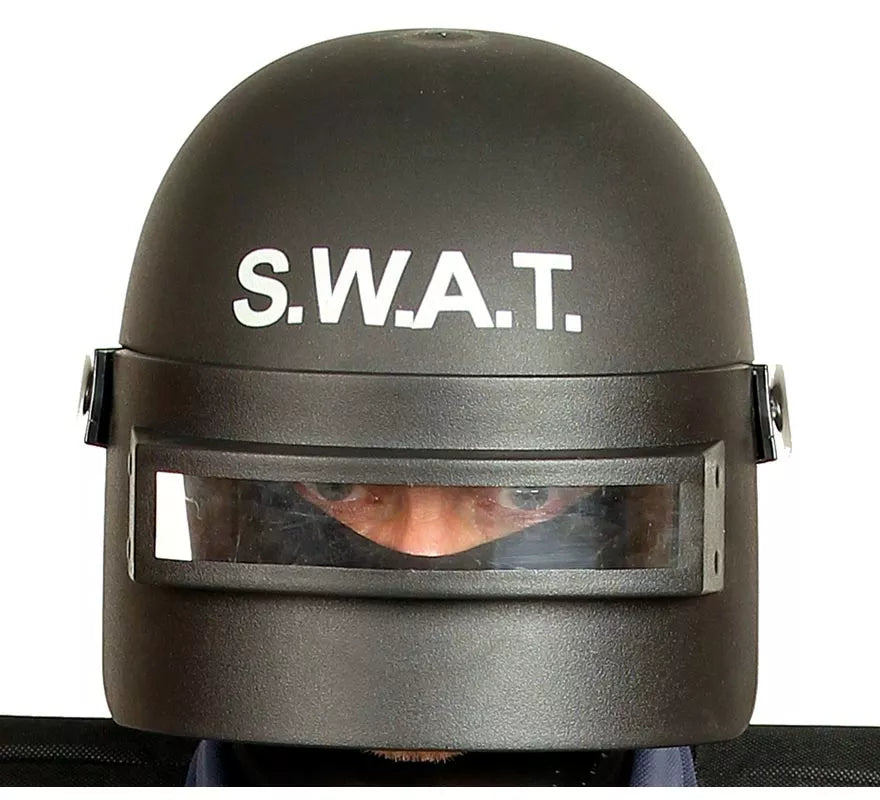 Translation missing: es.Casco de Agente Swat para adulto