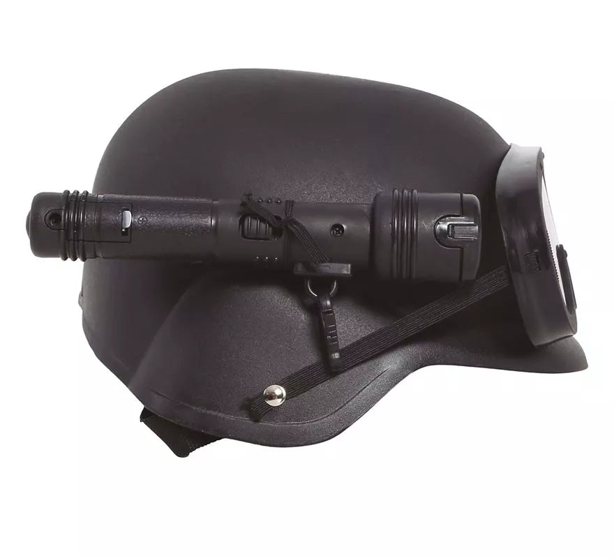 Translation missing: es.Casco de Antidisturbios con Linterna para niños