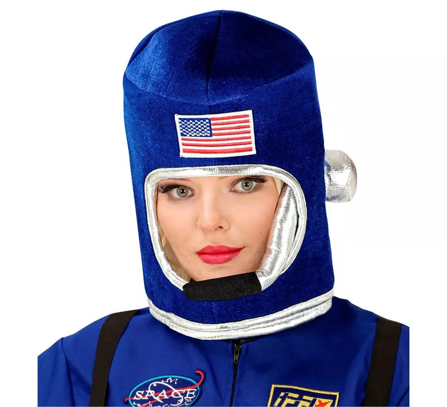 Translation missing: es.Casco de Astronauta Space azul para adulto