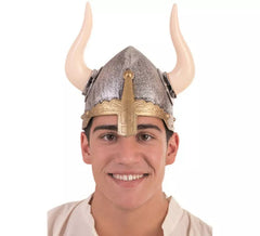 Casco de Bárbaro con Cuernos