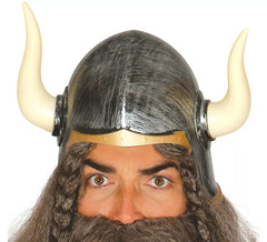 Casco de Bárbaro con cuernos