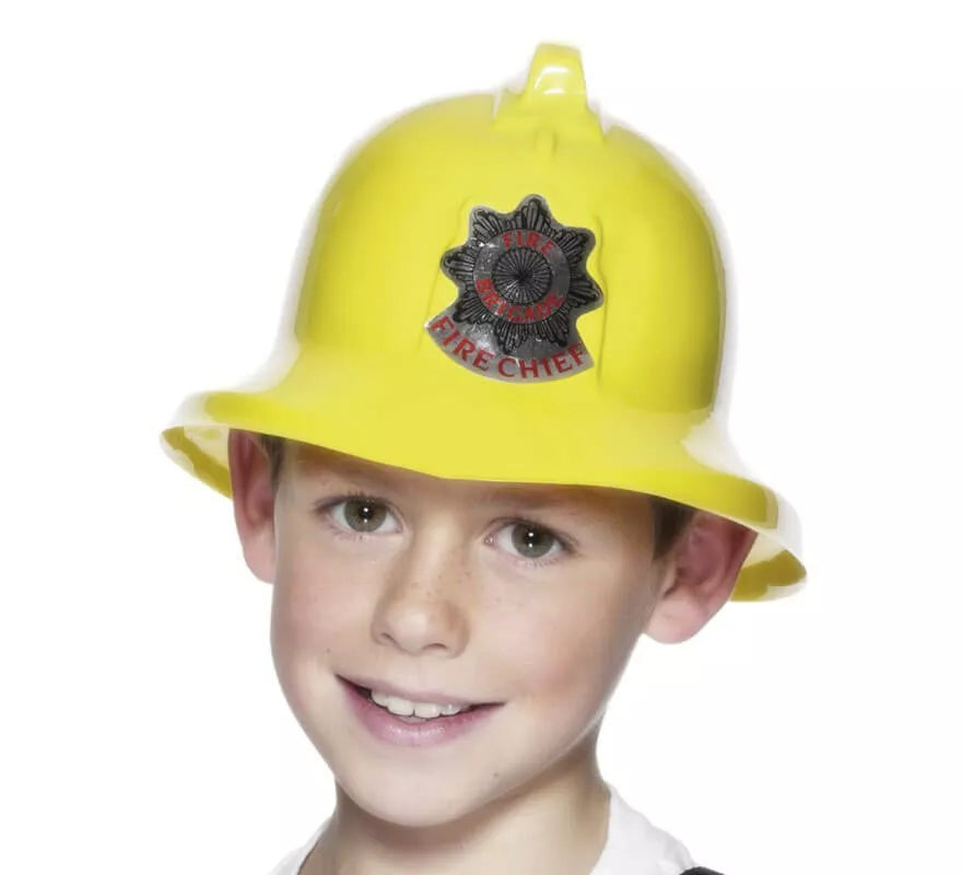 Translation missing: es.Casco de Bombero color Amarillo Infantil