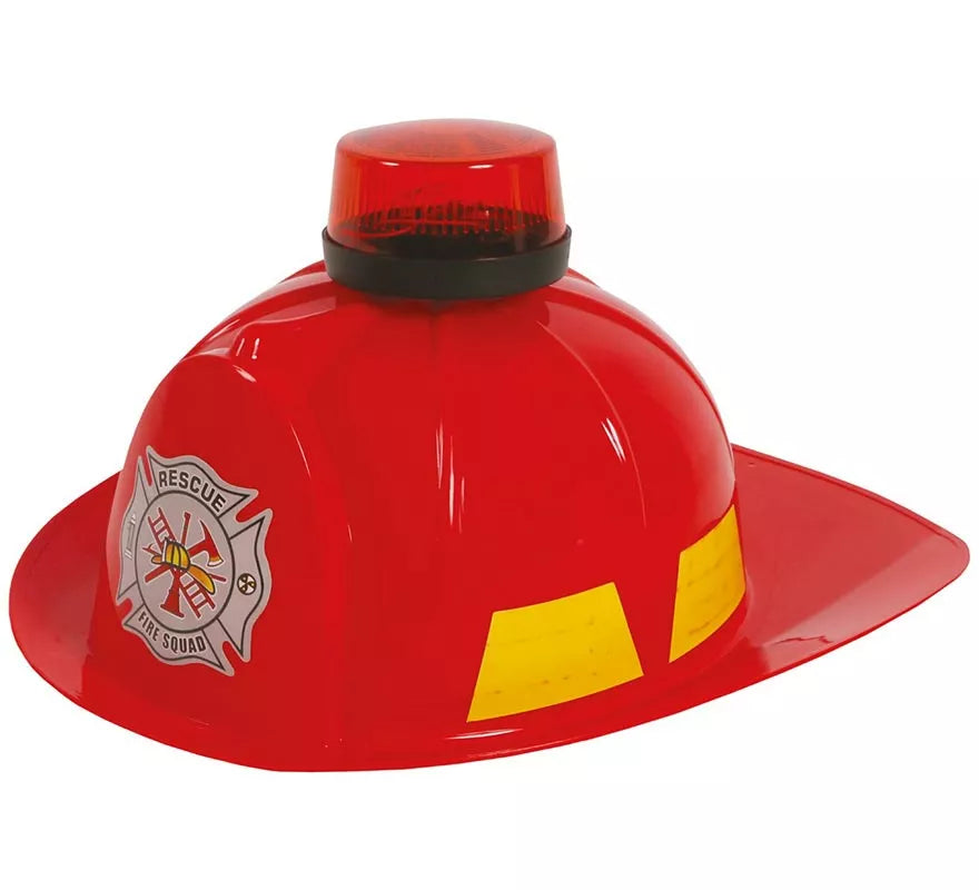 Translation missing: es.Casco de Bombero con sirena, luz y sonido