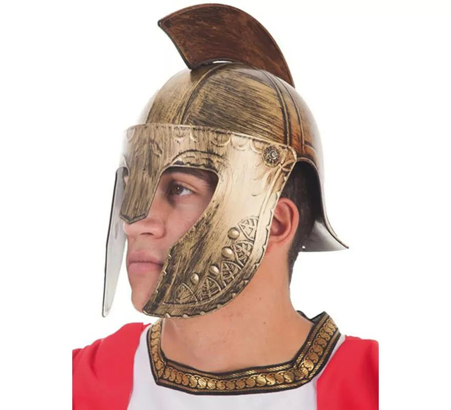 Translation missing: es.Casco de Centurión Romano Dorado