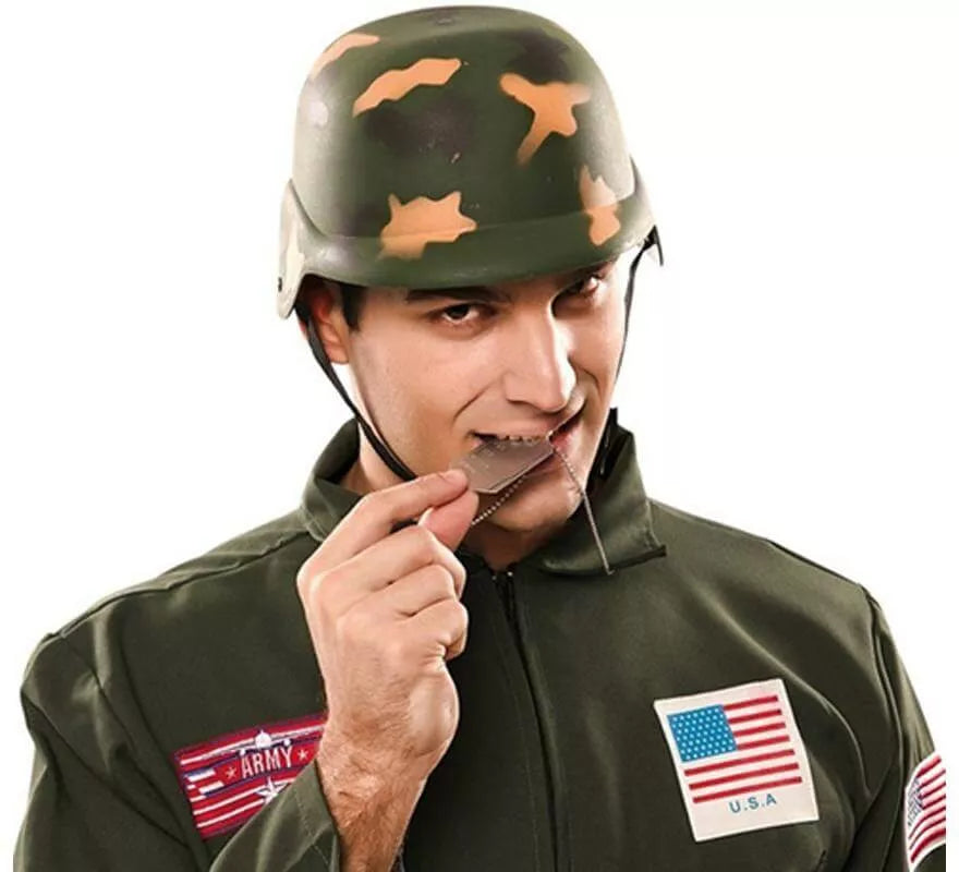Translation missing: es.Casco de Militar con camuflaje