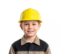 Casco de Obrero amarillo para niños