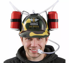 Casco Militar para Bebida