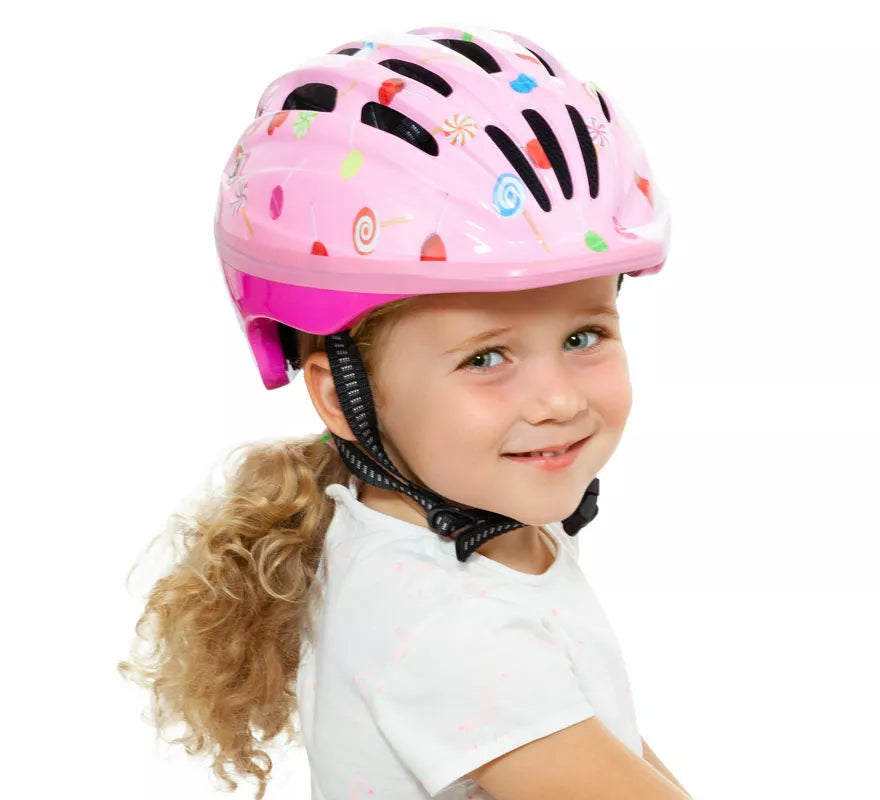Translation missing: es.Casco Moltó rosa para niña
