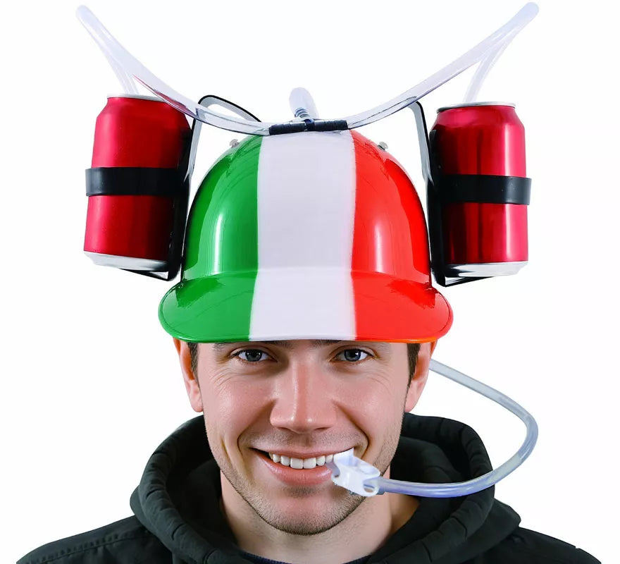 Translation missing: es.Casco para Bebida con Bandera de Italia