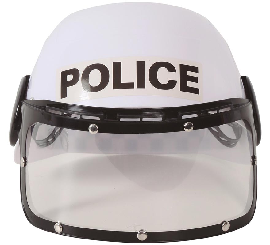 Casco Policía con visera