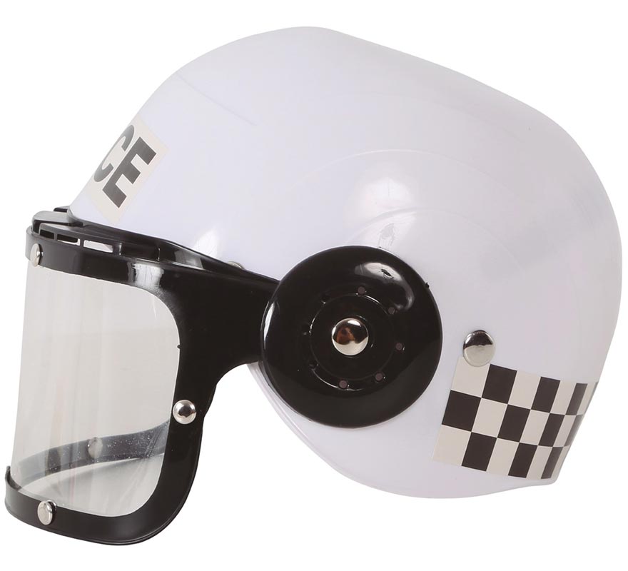 Translation missing: es.Casco Policía con visera