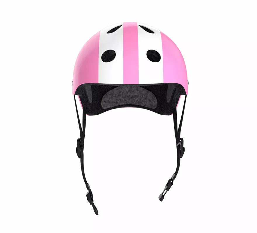 Casco rosa para niña