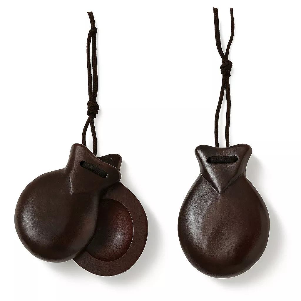 Translation missing: es.Castañuelas color Madera Oscura 6,5x8,5 cm