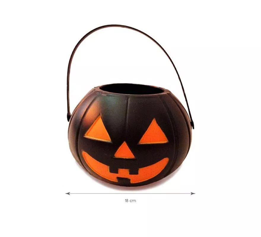 Translation missing: es.Cesta de Calabaza negra sin tapa de 18 cm