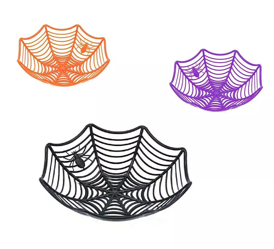 Translation missing: es.Cesta Telaraña Halloween en varios colores
