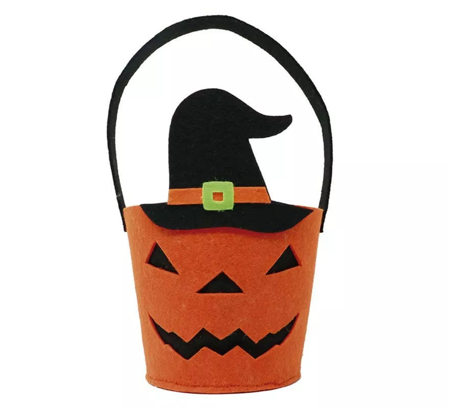 Translation missing: es.Cesto Calabaza con Sombrero de 25x13 cm