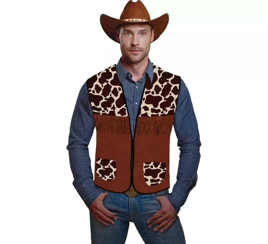 Translation missing: es.Chaleco Cowboy para adultos