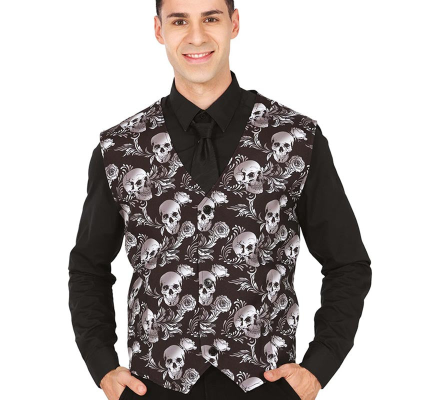 Translation missing: es.Chaleco de Calaveras para hombre