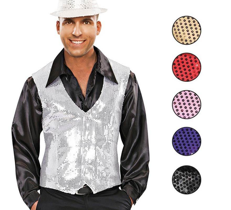 Chaleco de Lentejuelas en varios colores