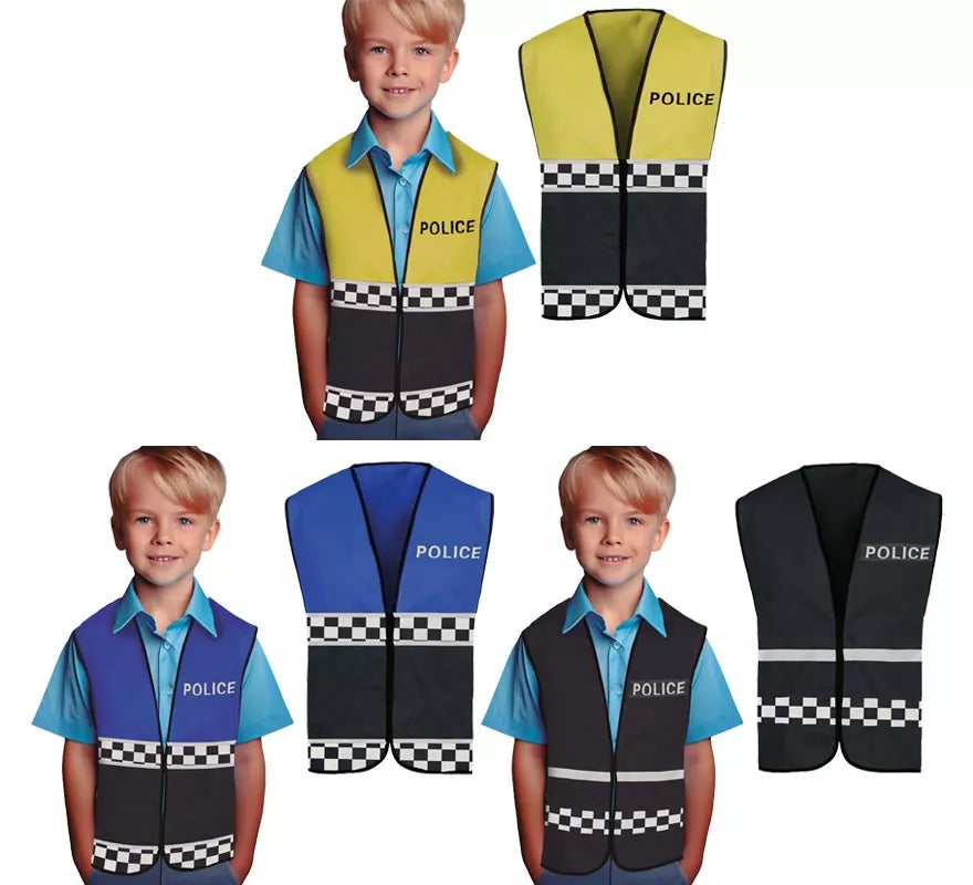 Translation missing: es.Chaleco de Policía para niños en varios colores