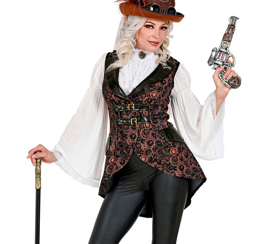 Translation missing: es.Chaleco de Steampunk para mujer