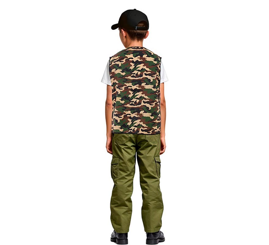 Translation missing: es.Chaleco Militar Camuflado infantil