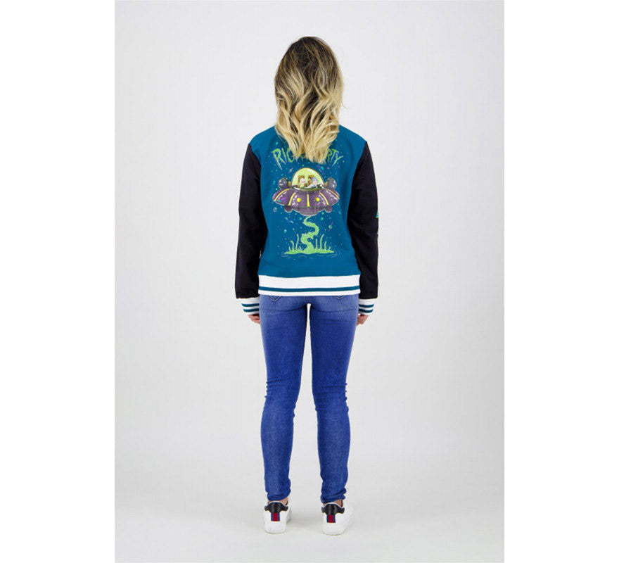 Chaqueta beisbol chica Rick y Morty