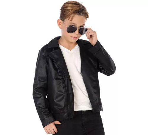Chaqueta de Estrella Rock negra para niño