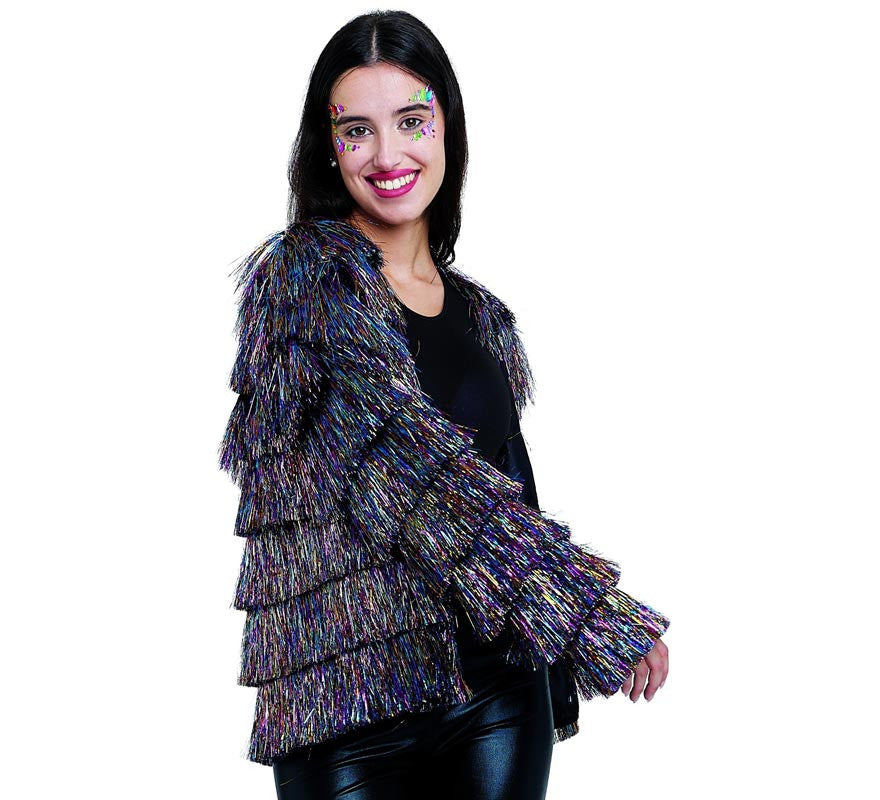 Translation missing: es.Chaqueta de Flecos en varios colores para mujer