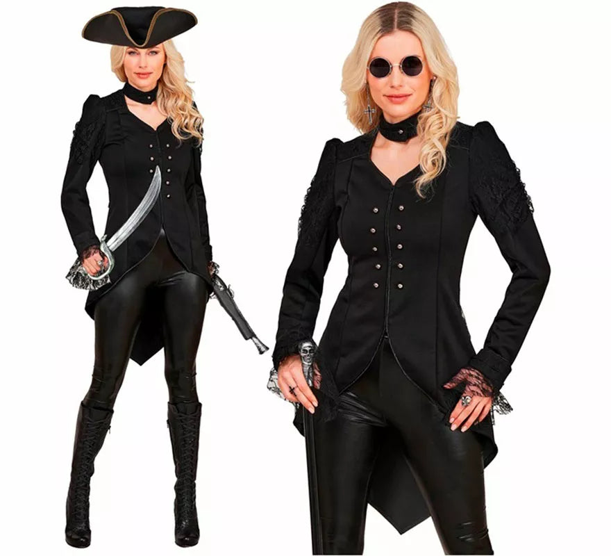 Translation missing: es.Chaqueta de Frac negra para mujer