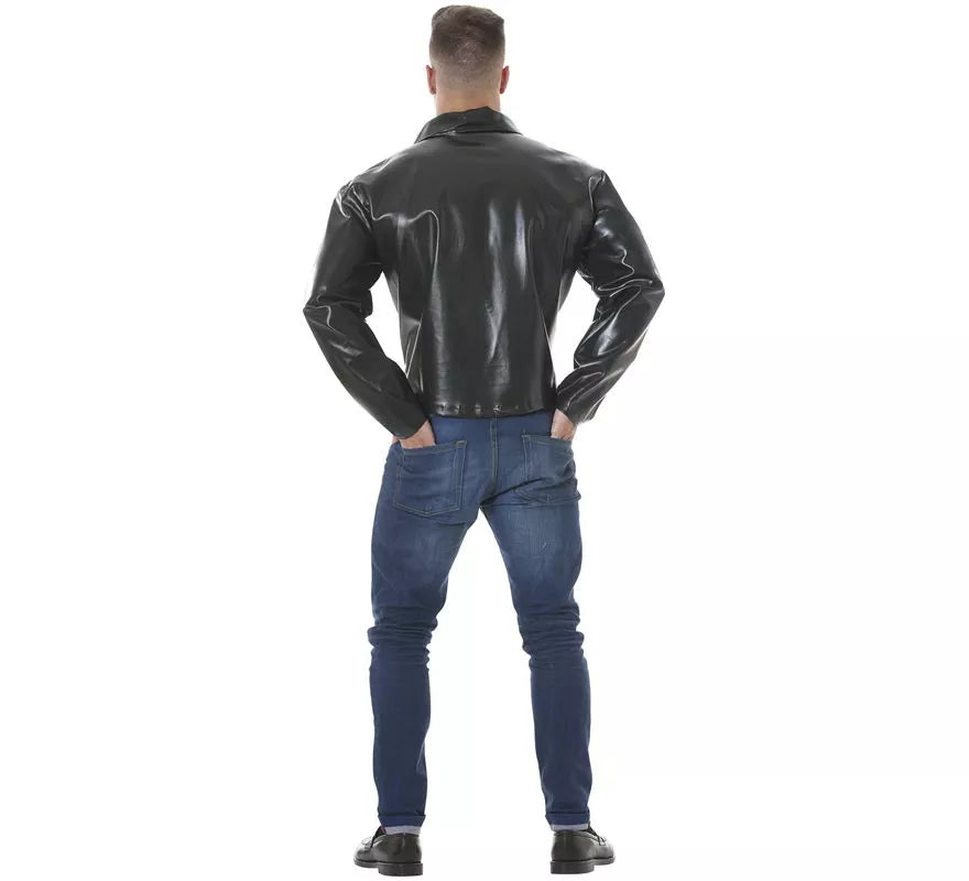 Translation missing: es.Chaqueta de Motorista o de Rockero negra para hombre