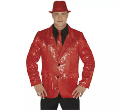 Chaqueta Lentejuelas Roja