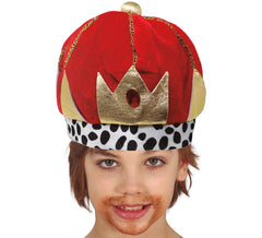 Chistera o sombrero de copa de Payaso naranja y rosa