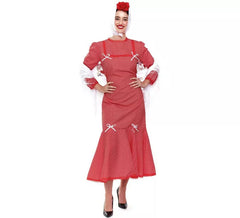 Chulapa rojo para mujer