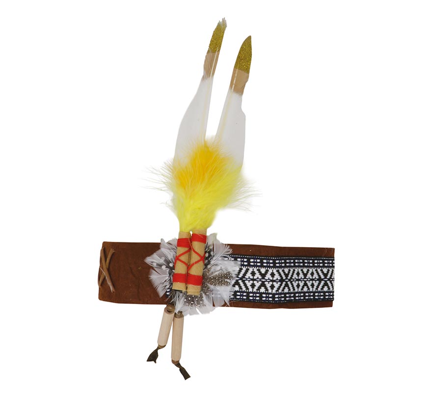 Cinta con Plumas de Indio