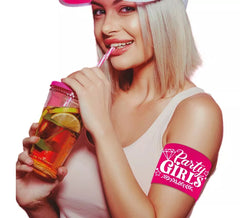 Cinta rosa para Brazo Party Girls